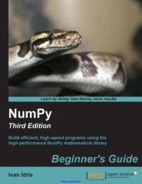 cover of the book NumPy Beginner's Guide