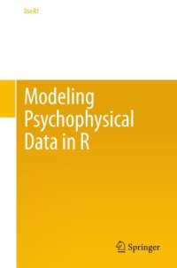 cover of the book Modeling psychophysical data in R