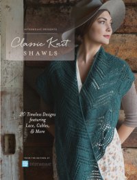 cover of the book Classic knit shawls: 20 timeless designs featuring lace, cables, and more