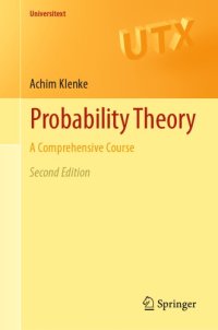 cover of the book Probability Theory: a Comprehensive Course