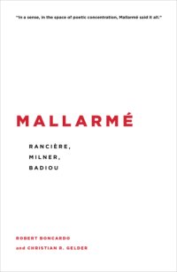 cover of the book Mallarmé: Rancière, Milner, Badiou