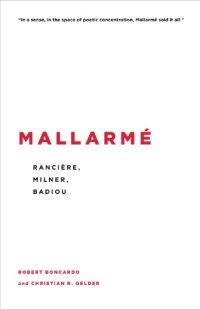 cover of the book Mallarmé: Rancière, Milner, Badiou