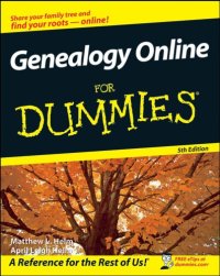 cover of the book Genealogy online for dummies