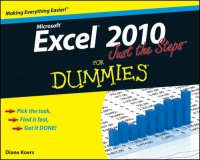 cover of the book Excel 2010 Just the Steps For Dummies