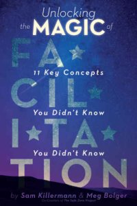 cover of the book Unlocking the magic of facilitation: 11 key concepts you didn't know you didn't know