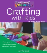 cover of the book Crafting with kids