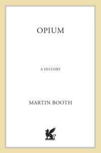 cover of the book Opium: a history