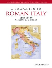 cover of the book A companion to Roman Italy