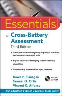 cover of the book Essentials of cross-battery assessment