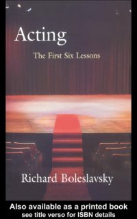 cover of the book Acting: the first six lessons