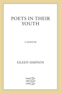 cover of the book Poets in their youth: a memoir