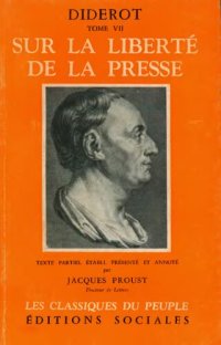 cover of the book Sur la liberté de la presse (texte partiel)