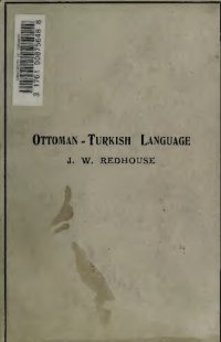 cover of the book A Simplified Grammar of the Ottoman-Turkish Language: [1884]