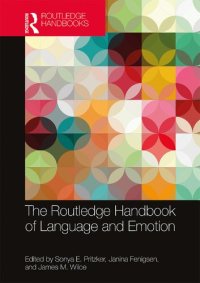 cover of the book The Routledge handbook of language and emotion