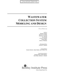 cover of the book Wastewater collection system modeling and design