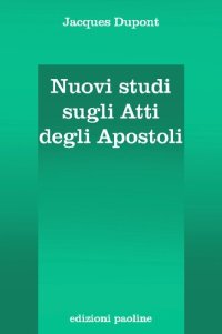 cover of the book Nuovi studi sugli Atti degli Apostoli