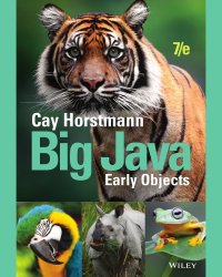 cover of the book Big Java: Early Objects, 7e