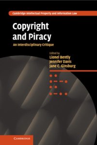 cover of the book Copyright And Piracy: An Interdisciplinary Critique