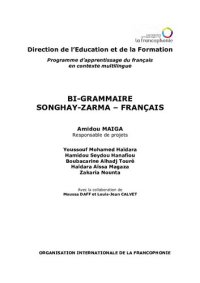 cover of the book BI-GRAMMAIRE SONGHAY-ZARMA – FRANÇAIS