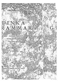 cover of the book Dinka grammar