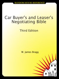 cover of the book Car Buyer's and Leaser's Negotiating Bible