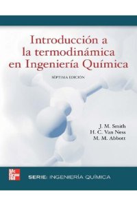 cover of the book Introducción a la termodinámica en ingeniería química