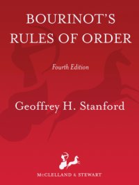 cover of the book Bourinot's Rules of Order