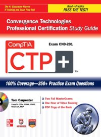 cover of the book CompTIA CTP+ convergence technologies professional certification study guide (exam CN0-201)