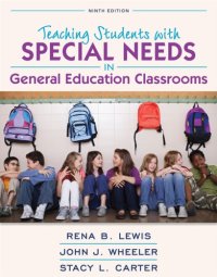 cover of the book Teaching students with special needs in general education classrooms