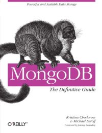 cover of the book MongoDB: the definite guide