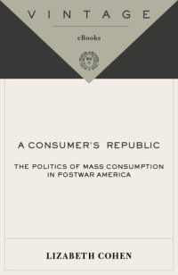 cover of the book A consumer's republic: the politics of mass consumption in postwar America