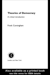 cover of the book Theories of Democracy A Critical Introduction