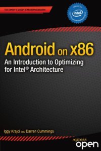 cover of the book Android on x86: an introduction to optimizing for Intel architecture