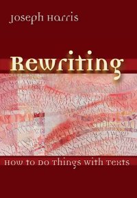 cover of the book Rewriting: How To Do Things With Texts