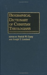 cover of the book Biographical Dictionary of Christian Theologians