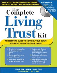 cover of the book The Complete Living Trust Kit