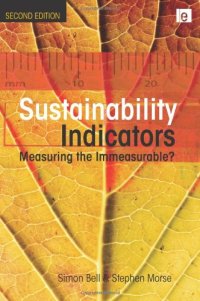 cover of the book Sustainability Indicators: Measuring the Immeasurable