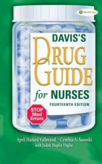 cover of the book Davis's drug guide for nurses