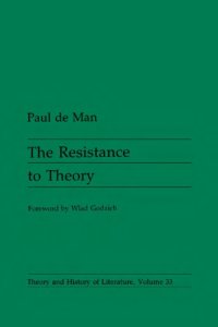 cover of the book The resistance to theory