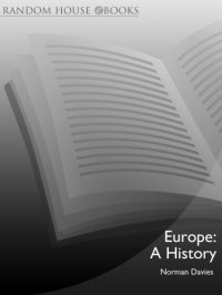 cover of the book Europe: a history