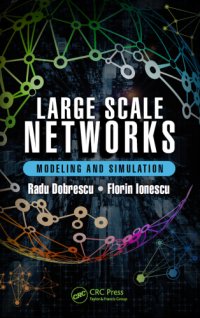 cover of the book Large scale networks: modeling and simulation