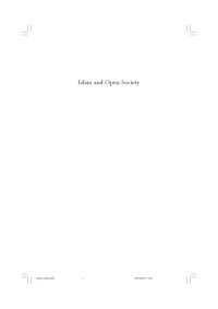 cover of the book Islam and Open Society Fidelity and Movement in the Philosophy of Muhammad Iqbal