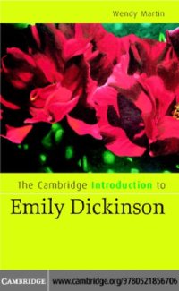 cover of the book The Cambridge introduction to Emily Dickinson