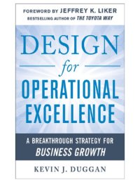 cover of the book Design for operational excellence: a breakthrough strategy for business growth