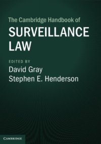 cover of the book The Cambridge Handbook Of Surveillance Law