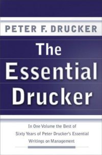 cover of the book The Essential Drucker