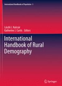 cover of the book International Handbook of Rural Demography