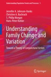 cover of the book Understanding Family Change and Variation: Toward a Theory of Conjunctural Action