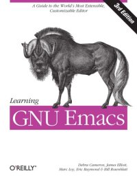 cover of the book Learning GNU Emacs