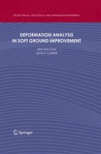 cover of the book Deformation Analysis in Soft Ground Improvement